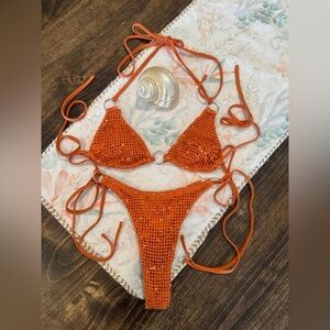 Outcast Seltzer bikini in tangerine 🍊